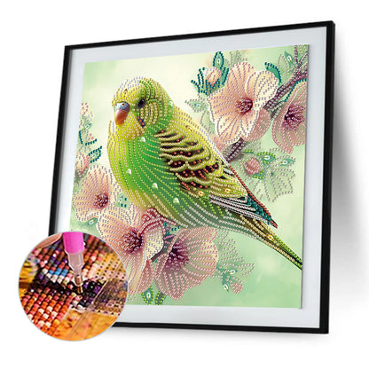 Parrot Bird - Special Shaped Drill Diamond Painting 30*30CM