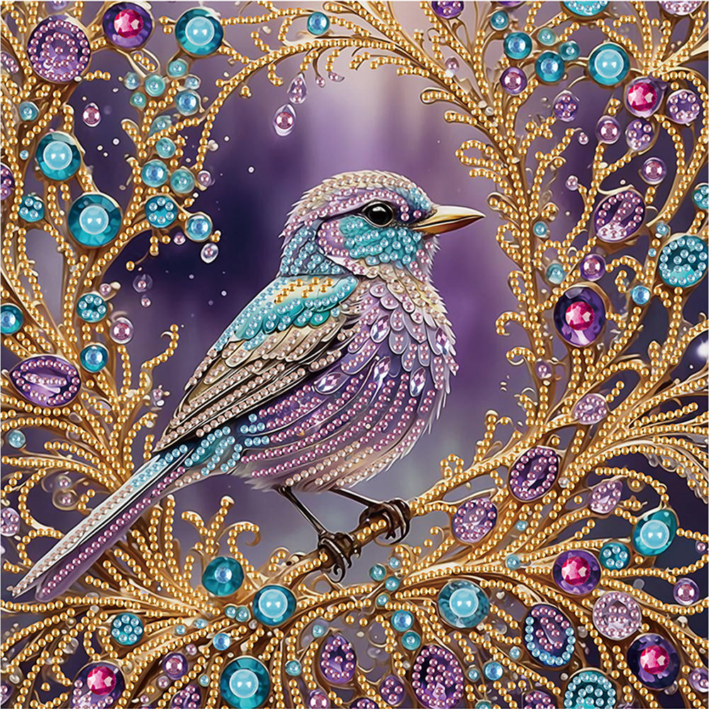 Bird - Special Shaped Drill Diamond Painting 30*30CM