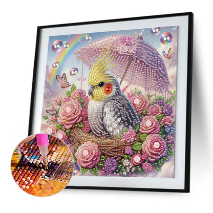 Parrot Bird - Special Shaped Drill Diamond Painting 30*30CM