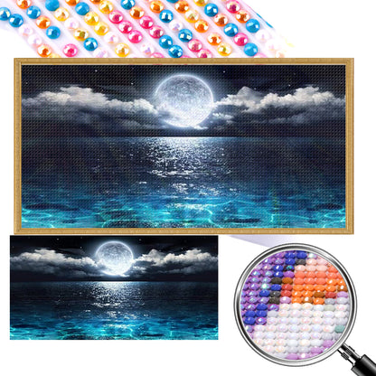 Outdoor Scenery - Full AB Round Drill Diamond Painting 80*40CM