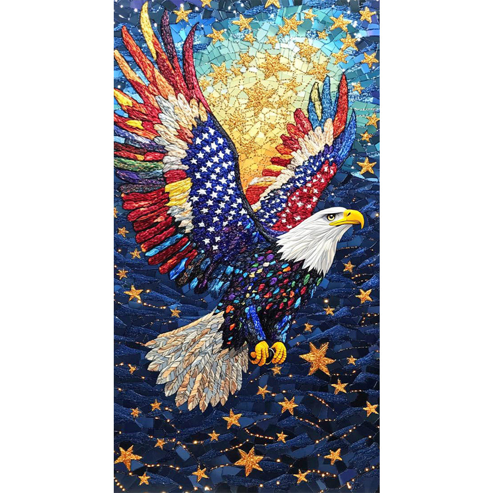 Eagle - Full Round Drill Diamond Painting 40*70CM