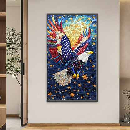Eagle - Full Round Drill Diamond Painting 40*70CM