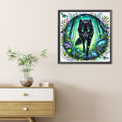 Wolf - Full Round Drill Diamond Painting 30*30CM