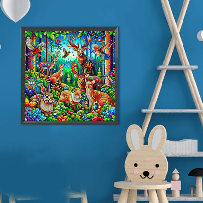 Shining Animals - Full Round Drill Diamond Painting 40*40CM