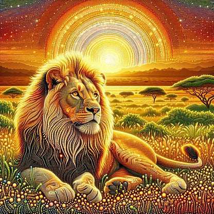 Shining Animals - Full Round Drill Diamond Painting 40*40CM