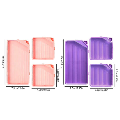 6 Pcs Diamond Art Trays Plastic Rhinestone Tray Organizer Diamond Painting Trays