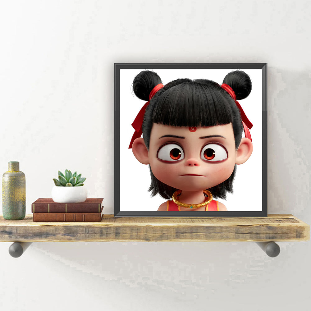 Nezha - Full Round Drill Diamond Painting 30*30CM