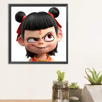 Nezha - Full Round Drill Diamond Painting 30*30CM