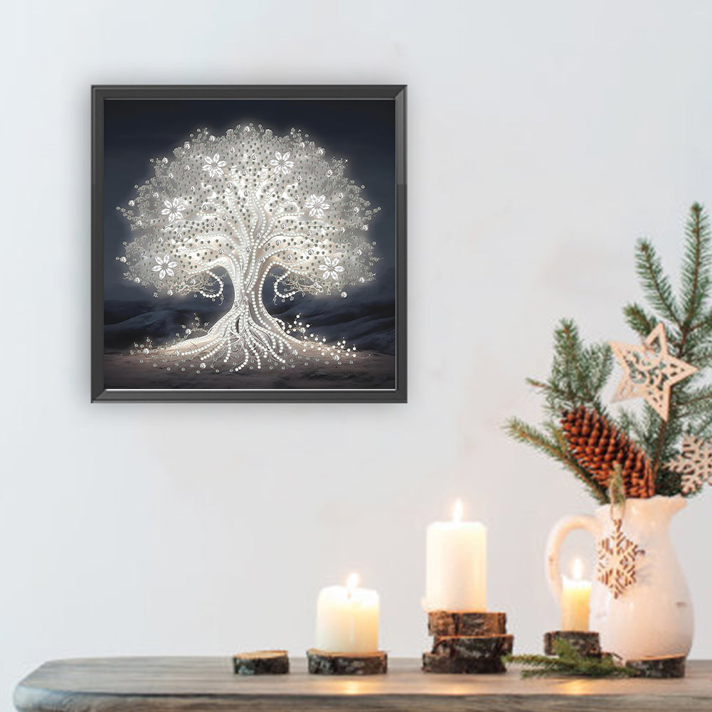 Tree Of Life - Special Shaped Drill Diamond Painting 30*30CM