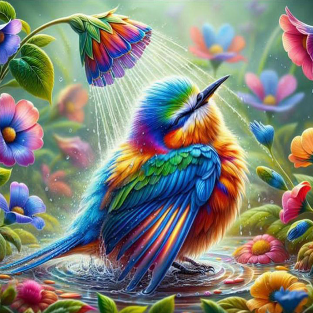 Colorful Animals - Full Round Drill Diamond Painting 30*30CM