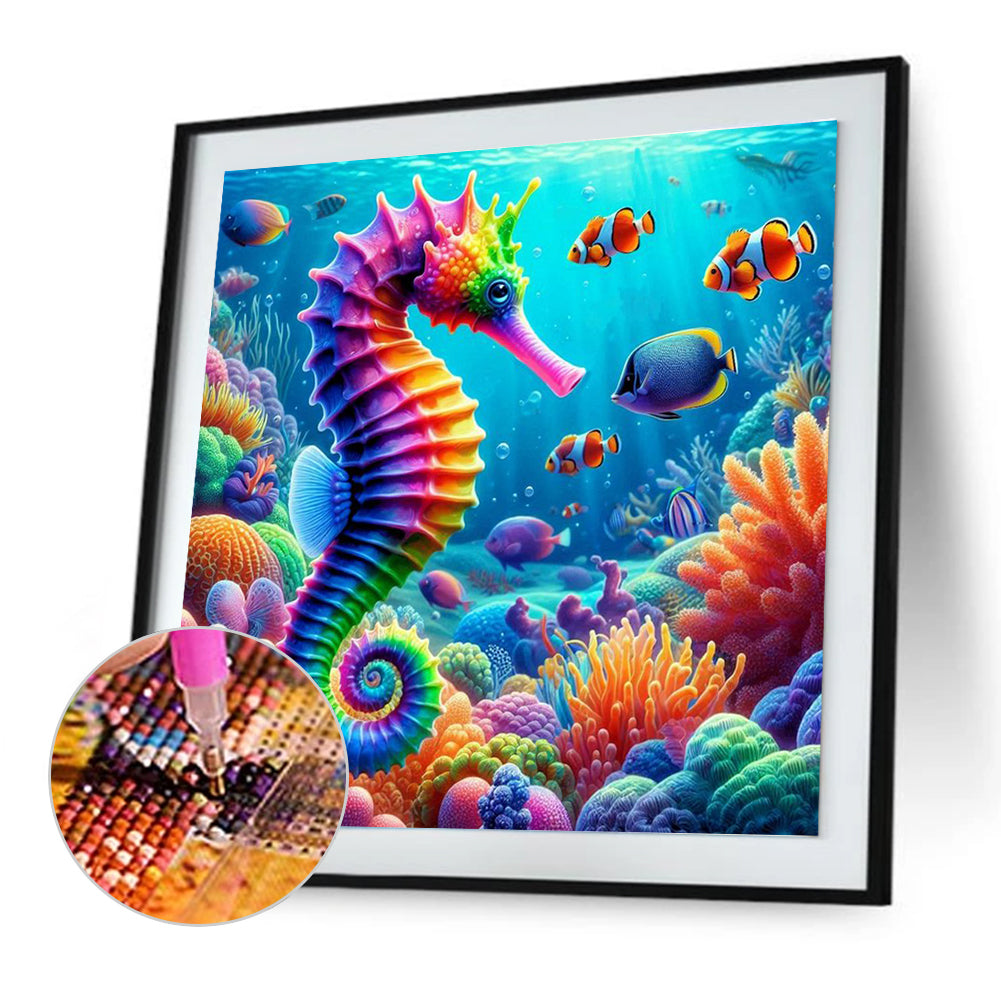 Colorful Animals - Full Round Drill Diamond Painting 30*30CM