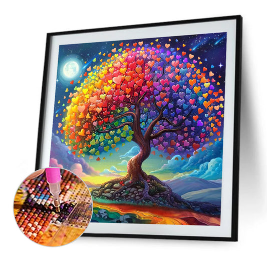 Colorful Tree Of Life - Full Round Drill Diamond Painting 30*30CM