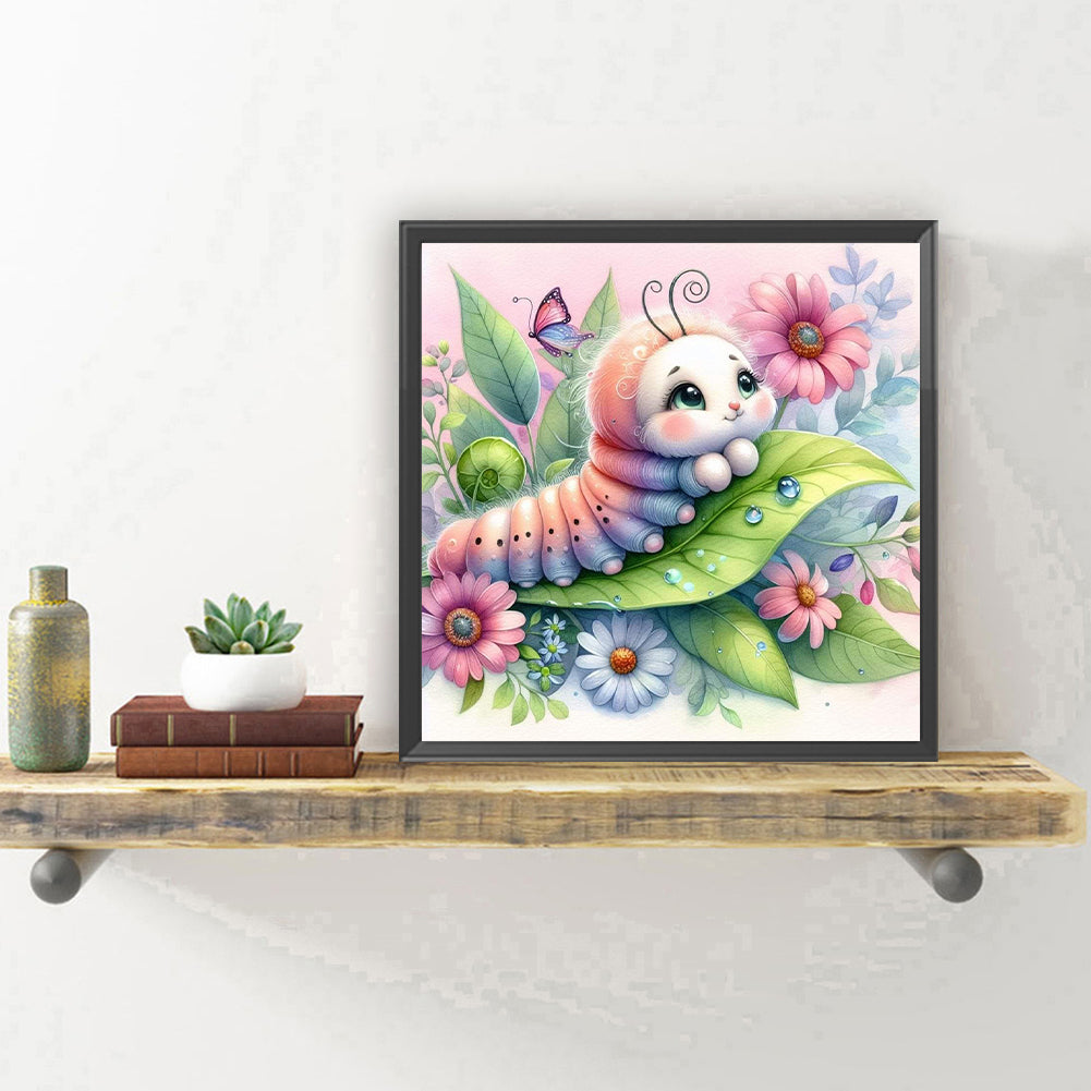 Big Eye Baby Bug - Full Round Drill Diamond Painting 30*30CM