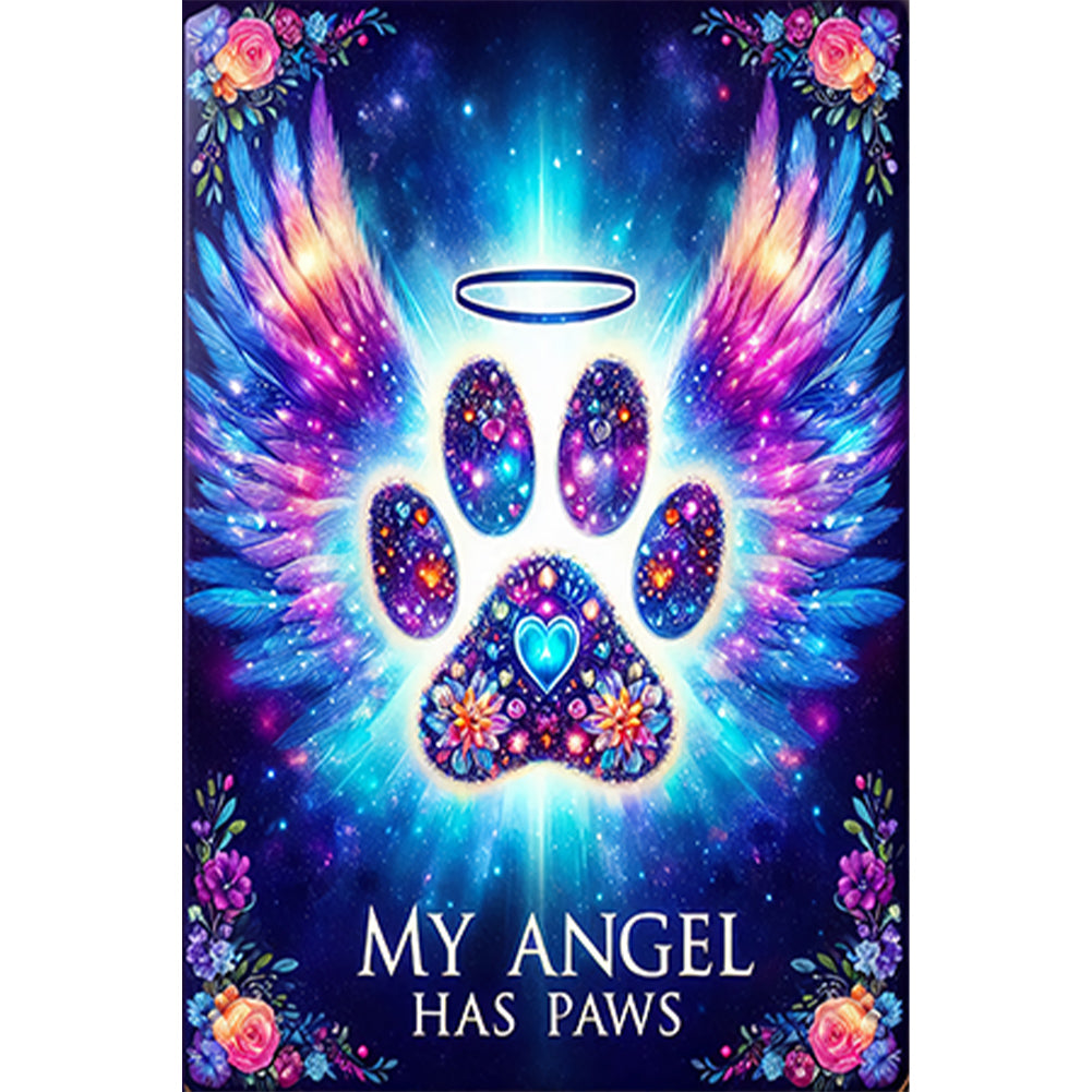 My Angel Puppy - Full Round Drill Diamond Painting 30*45CM