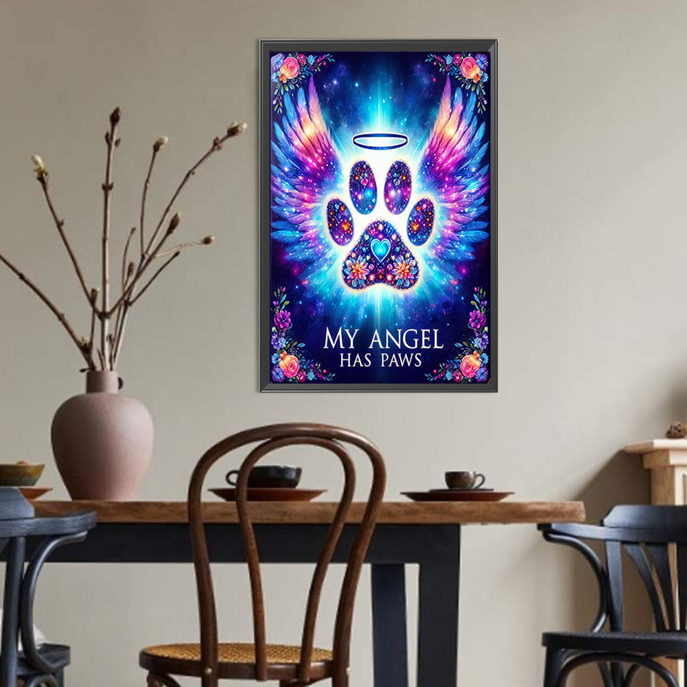 My Angel Puppy - Full Round Drill Diamond Painting 30*45CM