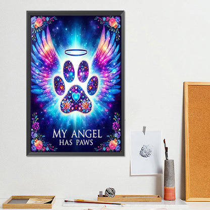 My Angel Puppy - Full Round Drill Diamond Painting 30*45CM