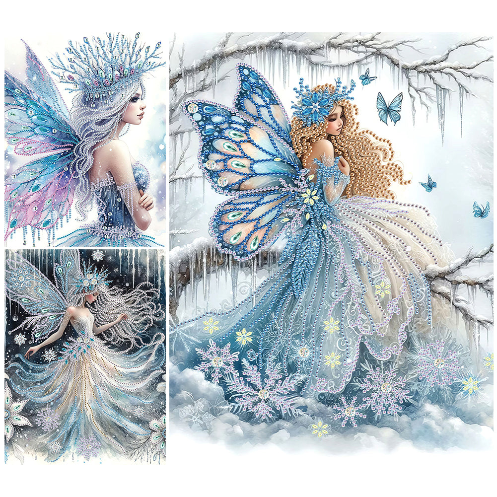 Elf Girl - Special Shaped Drill Diamond Painting 30*40CM
