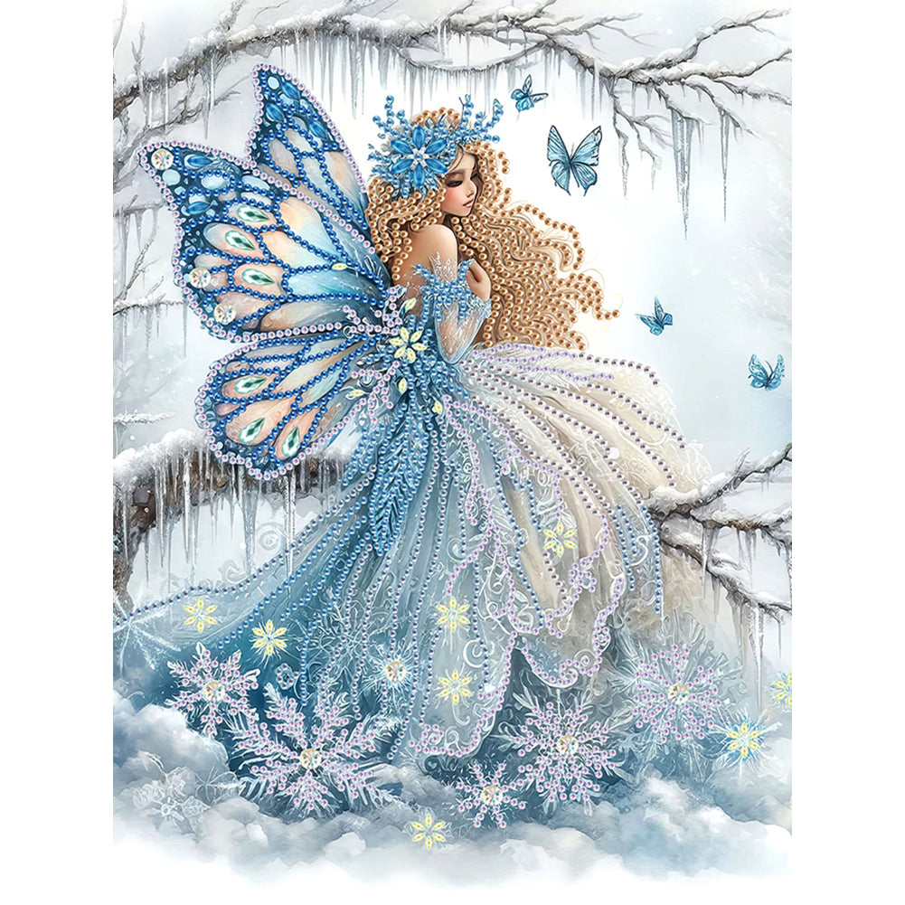 Elf Girl - Special Shaped Drill Diamond Painting 30*40CM