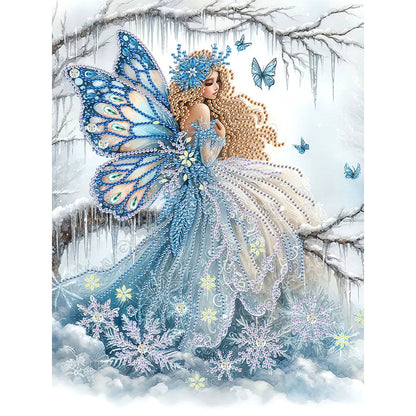 Elf Girl - Special Shaped Drill Diamond Painting 30*40CM