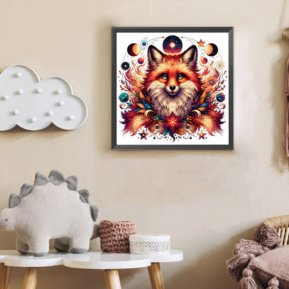 Fox - Full Round Drill Diamond Painting 30*30CM