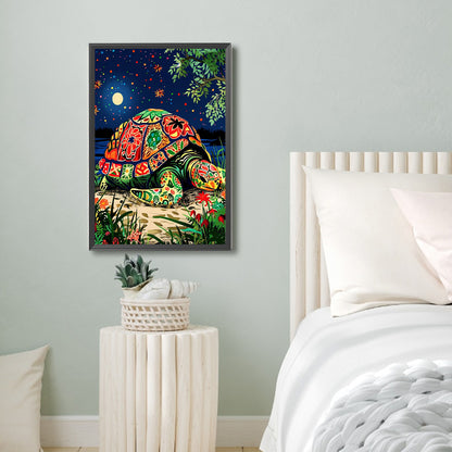 Sea Turtle - Full Round Drill Diamond Painting 40*60CM