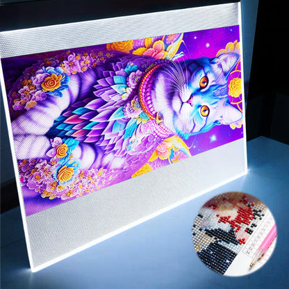 LED Light Box Tracing Light Pad 3 Level Dimmable LED Art Tracing Pad for Tracing