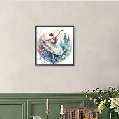 Ballet Girl - Full Round Drill Diamond Painting 40*40CM