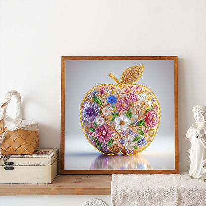 Fruit Apple - Special Shaped Drill Diamond Painting 30*30CM