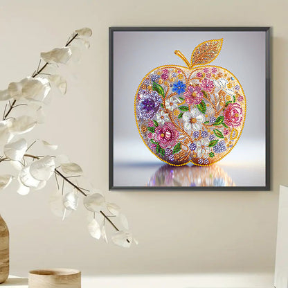 Fruit Apple - Special Shaped Drill Diamond Painting 30*30CM