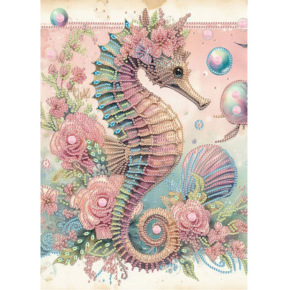 Seahorse - Special Shaped Drill Diamond Painting 30*40CM