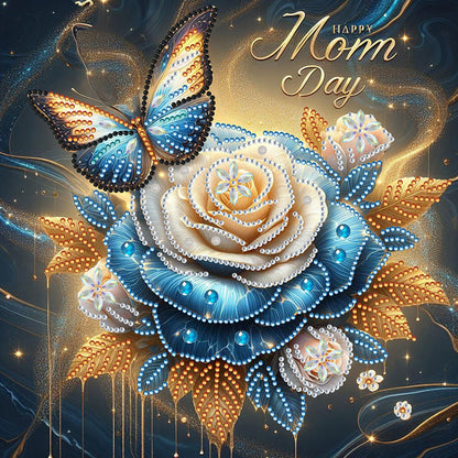 Butterfly - Special Shaped Drill Diamond Painting 30*30CM