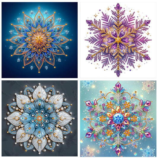 Mandala - Special Shaped Drill Diamond Painting 30*30CM