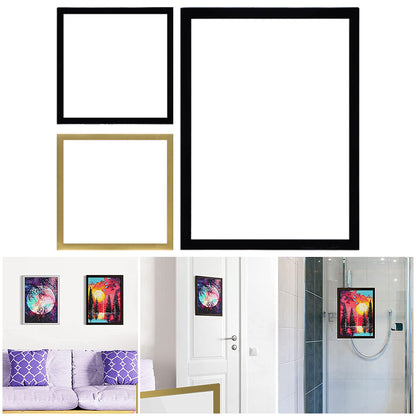 3 Pack Magnetic Diamond Painting Frames for 30x30cm/30x40cm Diamond Art Canvas