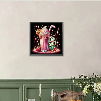 Ice Cream Mask Jason Magic - Full Round Drill Diamond Painting 40*40CM