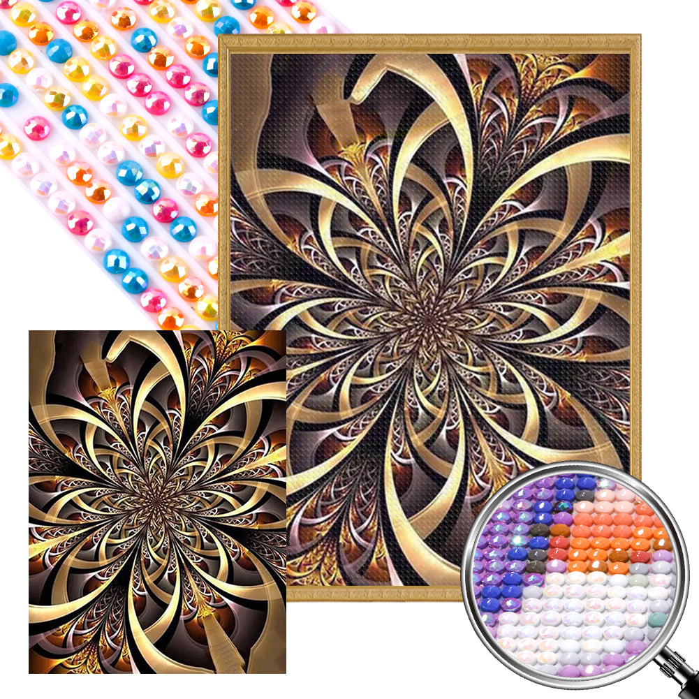 Fractional Art - Full AB Round Drill Diamond Painting 30*40CM
