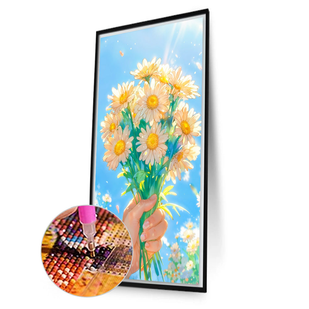 Bouquet In Hand - Full AB Round Drill Diamond Painting 40*70CM