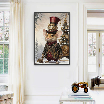 Machine Mouse - Full Square Drill Diamond Painting 40*60CM