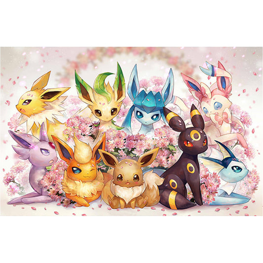Pokemon - Full Round Drill Diamond Painting 60*40CM