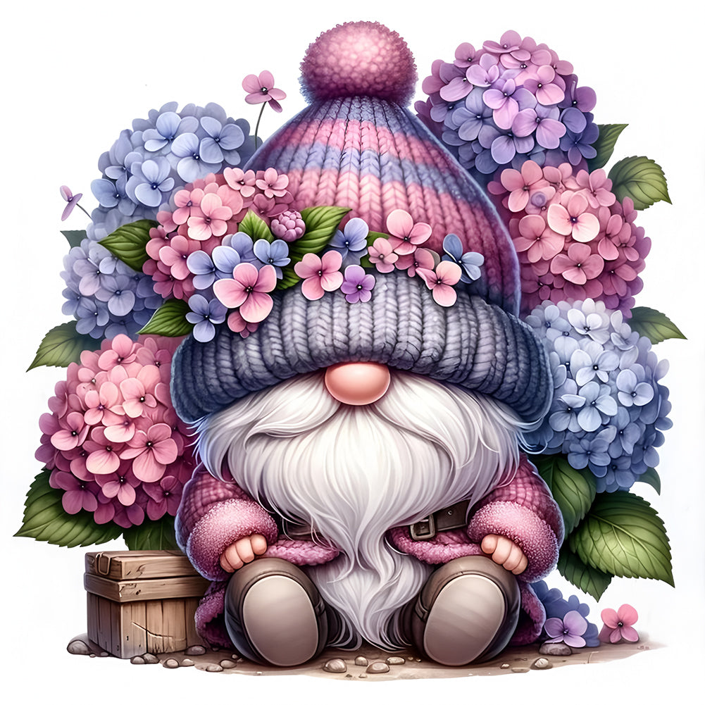 Lavender Fairy - Full Round Drill Diamond Painting 30*30CM