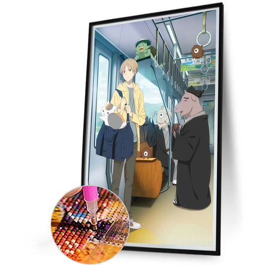 Takashi Natsume And Intermediate - Full Round Drill Diamond Painting 40*60CM