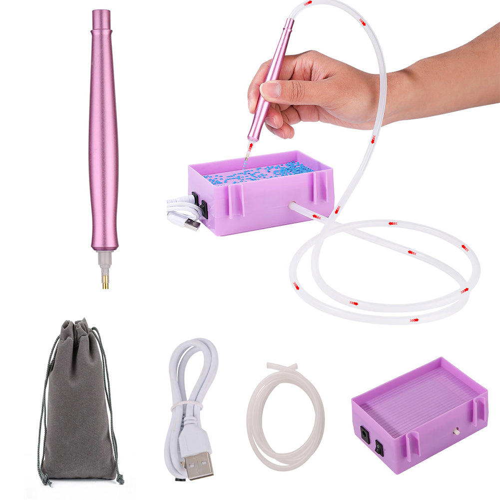 Diamond Painting Suction Device Portable Vacuum Diamond Painting Pen Kit for DIY