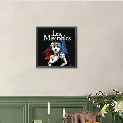 Les Miserables Musical - Full Round Drill Diamond Painting 40*40CM