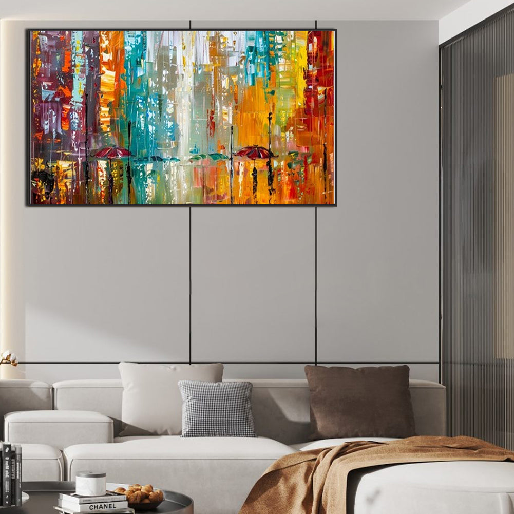 Colorful Scenery - Full Round Drill Diamond Painting 70*40CM