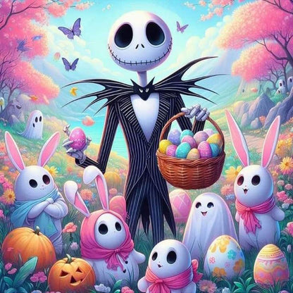 Jack Skeleton'S Easter - Full Square Drill Diamond Painting 40*40CM