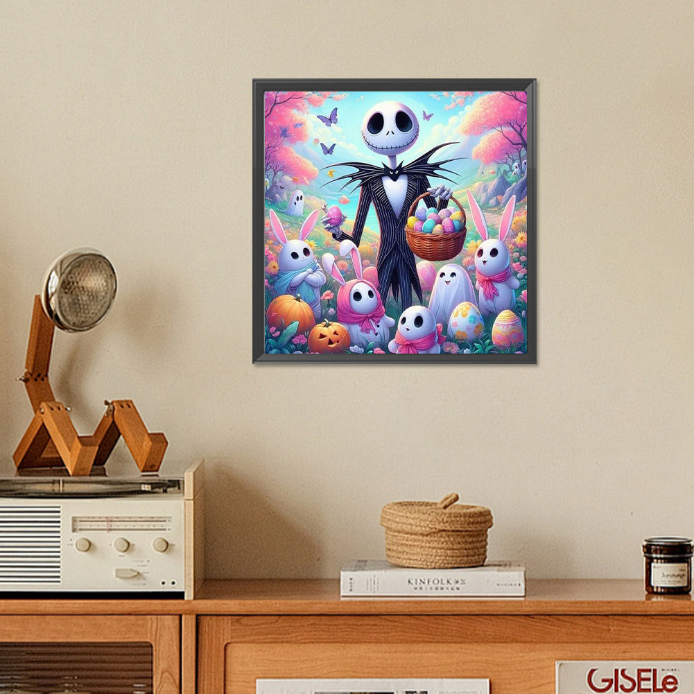 Jack Skeleton'S Easter - Full Square Drill Diamond Painting 40*40CM