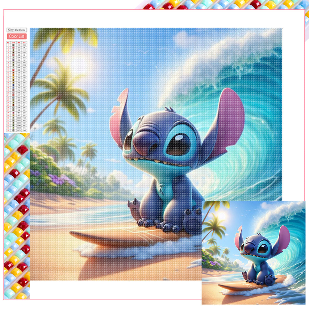 Stitch - Full Square Drill Diamond Painting 30*30CM