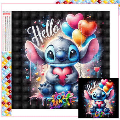 Stitch - Full Square Drill Diamond Painting 30*30CM