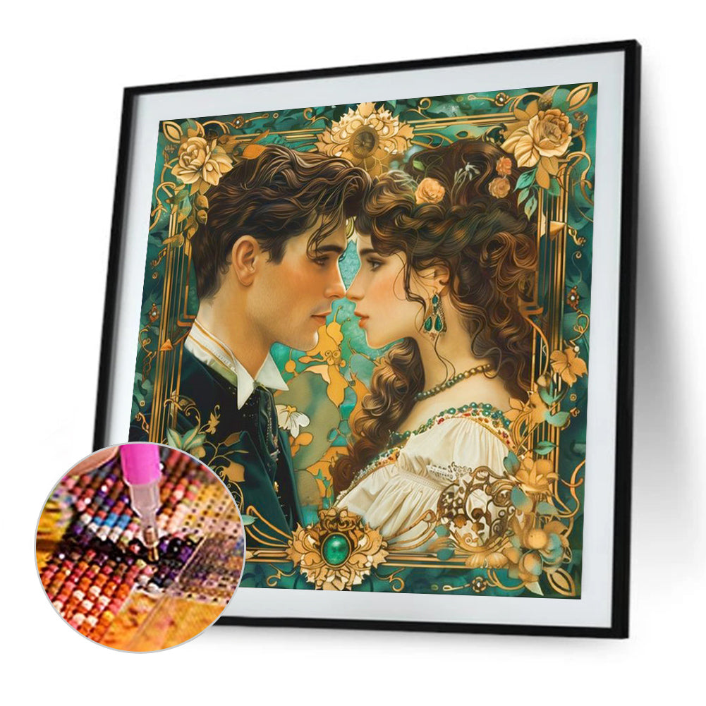 Romeo And Juliet - Full Square Drill Diamond Painting 40*40CM
