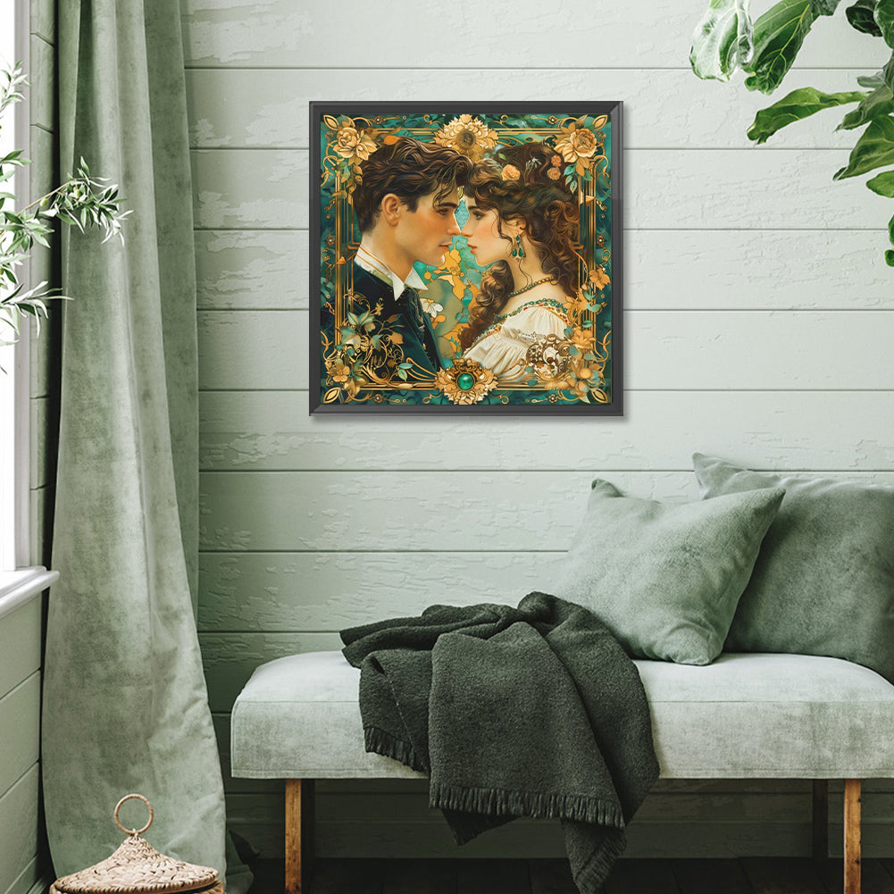 Romeo And Juliet - Full Square Drill Diamond Painting 40*40CM