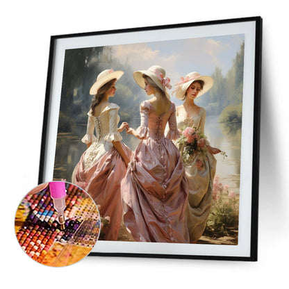 Ladies' Party - Full Square Drill Diamond Painting 40*40CM